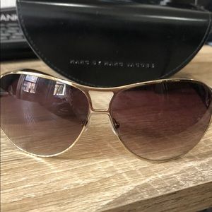 Authentic Marc Jacobs Aviator Sunglasses